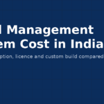 Hotel management system cost in India 2026: subscription, licence and custom build compared